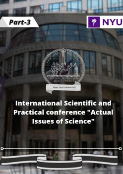 					View Vol. 18 No. 1 (2024):  "USA" INTERNATIONAL SCIENTIFIC AND PRACTICAL CONFERENCE TOPICAL ISSUES OF SCIENCE
				