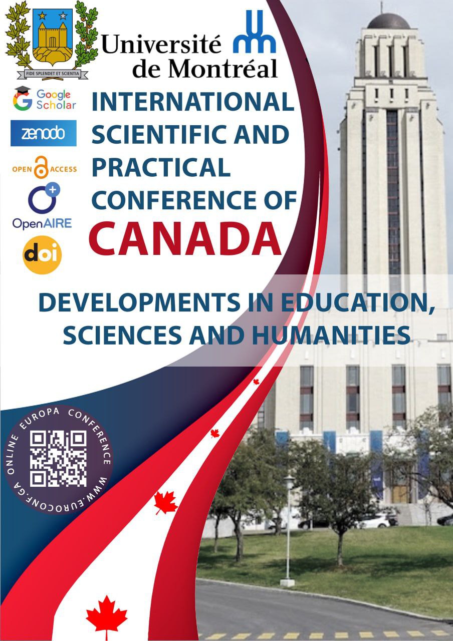 					View Vol. 18 No. 1 (2024):  "CANADA" INTERNATİONAL CONFERENCE ON DEVELOPMENTS İN EDUCATİON,SCİENCESAND HUMANİTİES
				